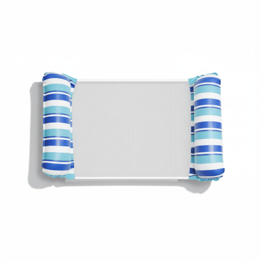 Pool Float Hammock Inflatable Mesh Lounge Chair Water Relaxing