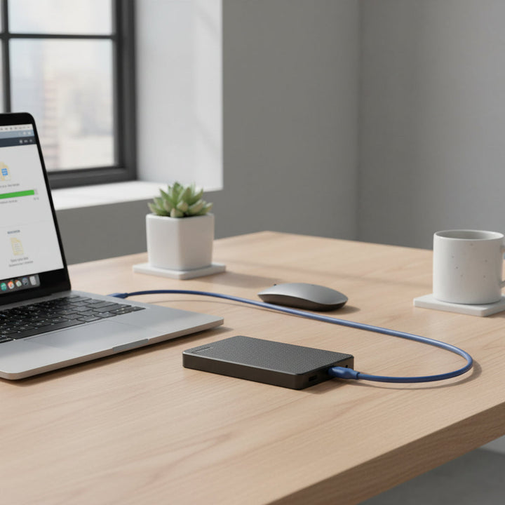 External Hard Drive Portable SSD USB 3.0 Fast Storage Backup