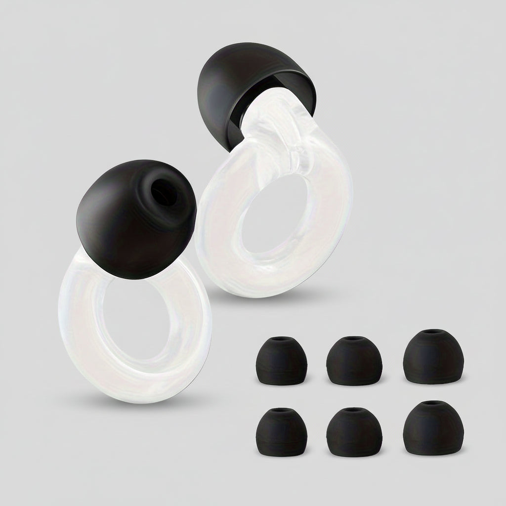 Ear Plugs Reusable Silicone Noise Cancelling Sleep Earbuds