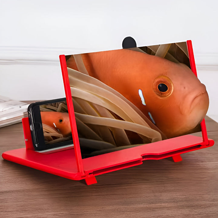 Phone Stand Screen Magnifier Foldable Holder Display Amplifier