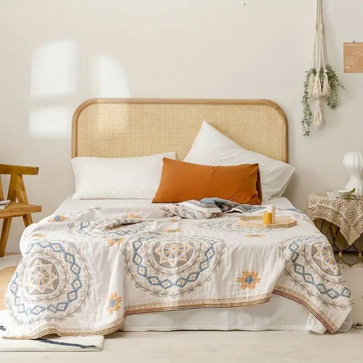 Blanket Throw Mandala Boho Pattern Design