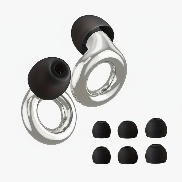 Ear Plugs Reusable Silicone Noise Cancelling Sleep Earbuds