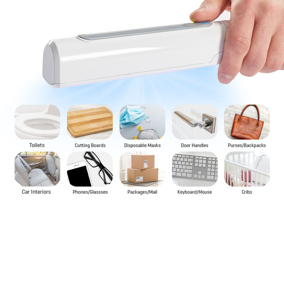 UV Sanitizer Wand Portable Handheld Surface Cleaning Light