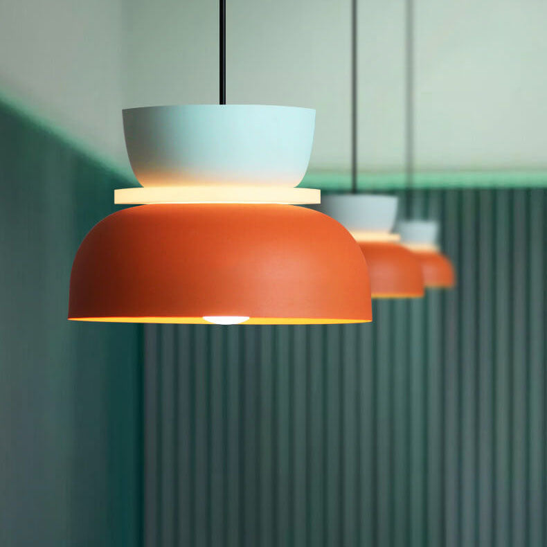 Nordic colorful Macaron Pendant Light | Scandinavian Charm