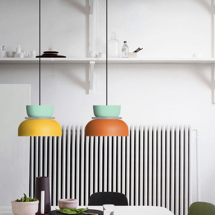 Nordic colorful Macaron Pendant Light | Scandinavian Charm