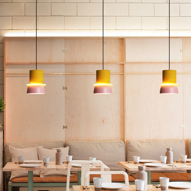 Nordic colorful Macaron Pendant Light | Scandinavian Charm