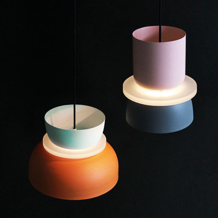 Nordic colorful Macaron Pendant Light | Scandinavian Charm