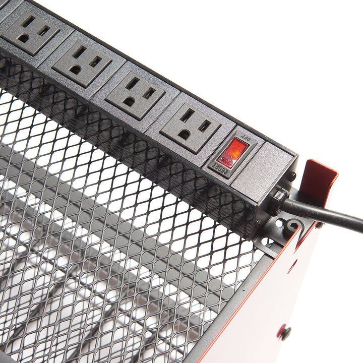 Tool Organizer Wall Mount Power Station Garage Storage Shelf