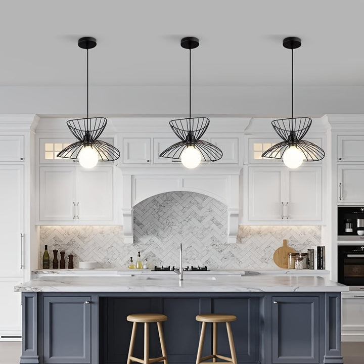 Retro Black Pendant Light | Adjustable Industrial Design