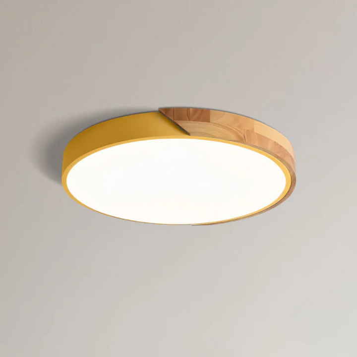 LED Ceiling Light | Modern Nordic Wooden Design