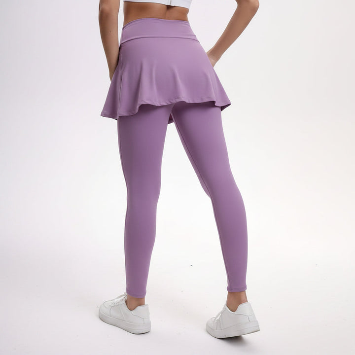 High Waist Pickleball Flared Yoga Pants Stretch Leggings