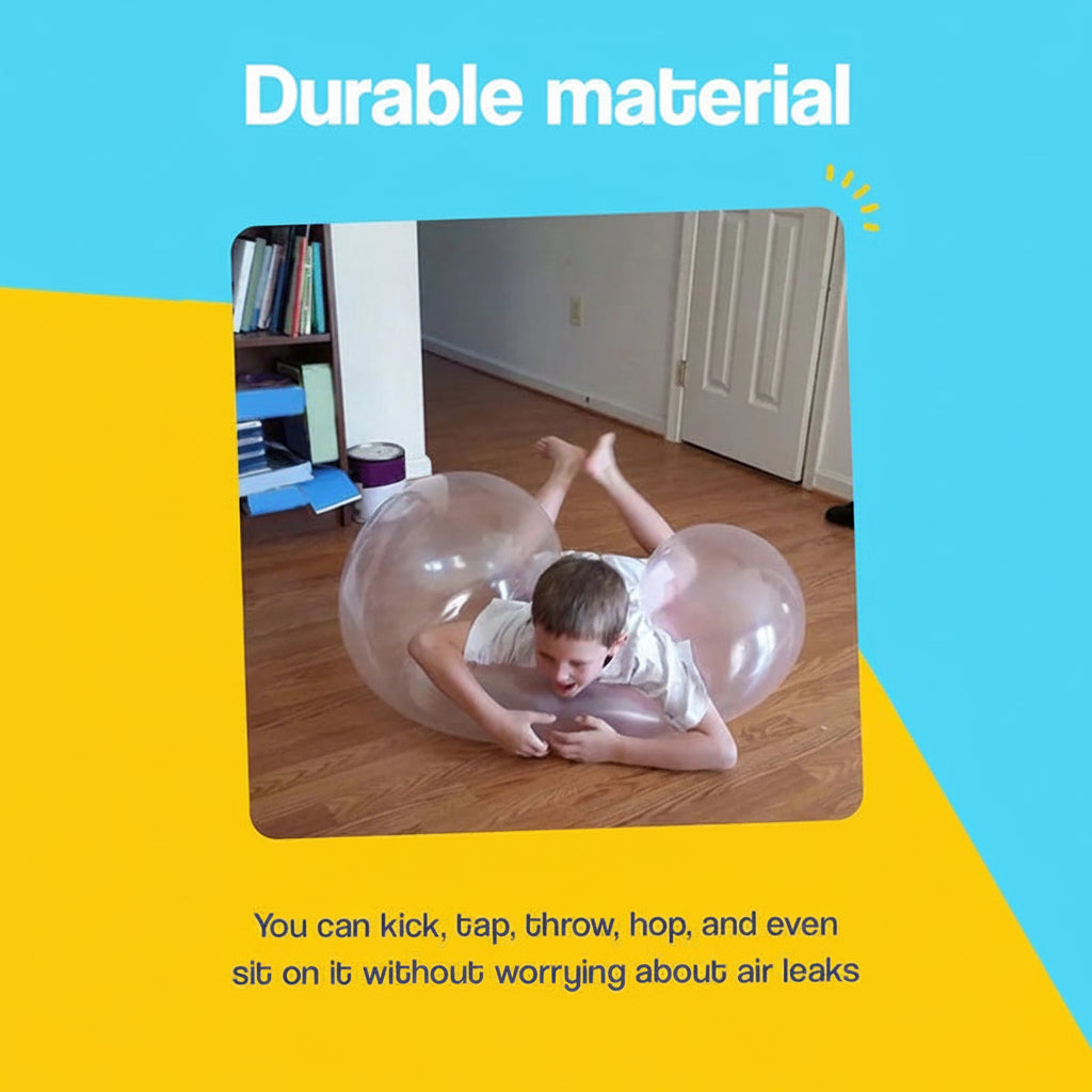Inflatable Bubble Ball Giant TPR Outdoor Play Toy