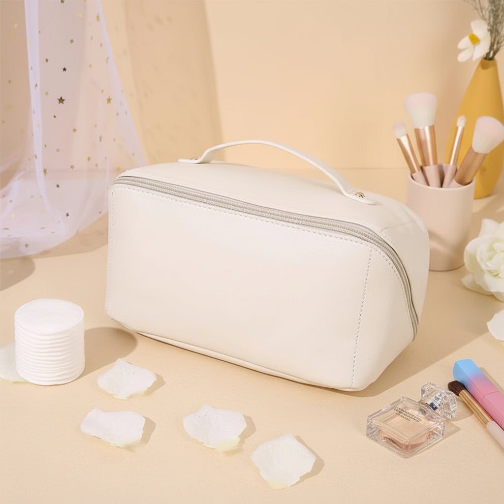 Makeup Bag Travel Cosmetic Organizer Large Capacity Toiletry Case