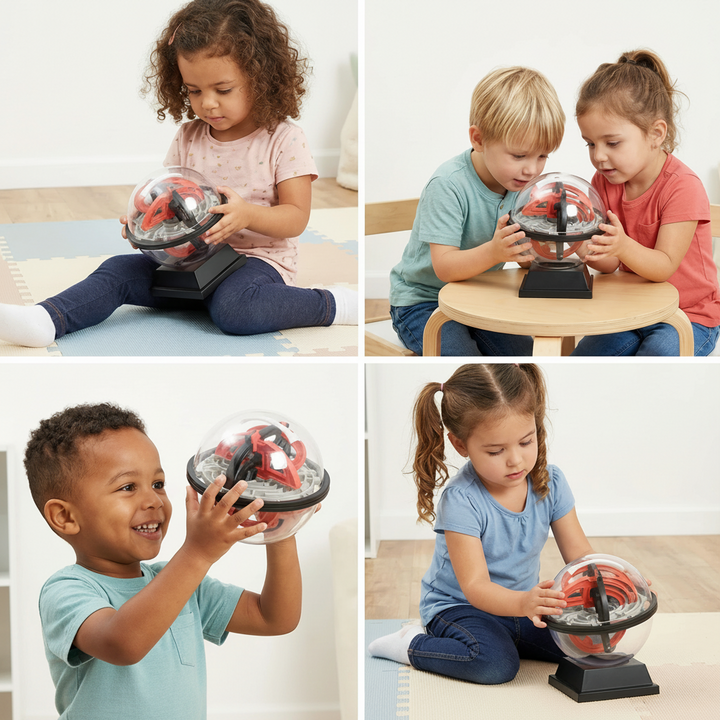 Puzzle Toy 3D Maze Ball Brain Teaser Kids Adults