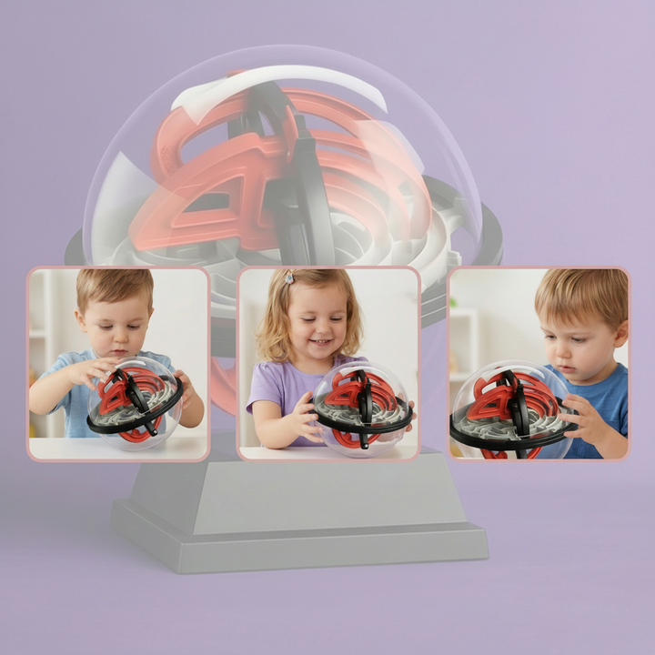 Puzzle Toy 3D Maze Ball Brain Teaser Kids Adults