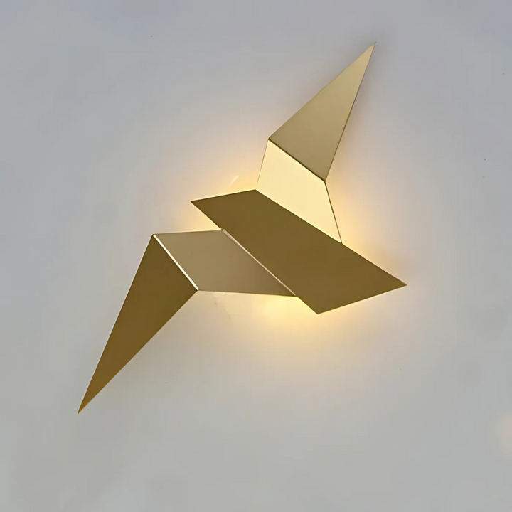 Origami Wall Lamp | Unique Modern Indoor LED Sconce
