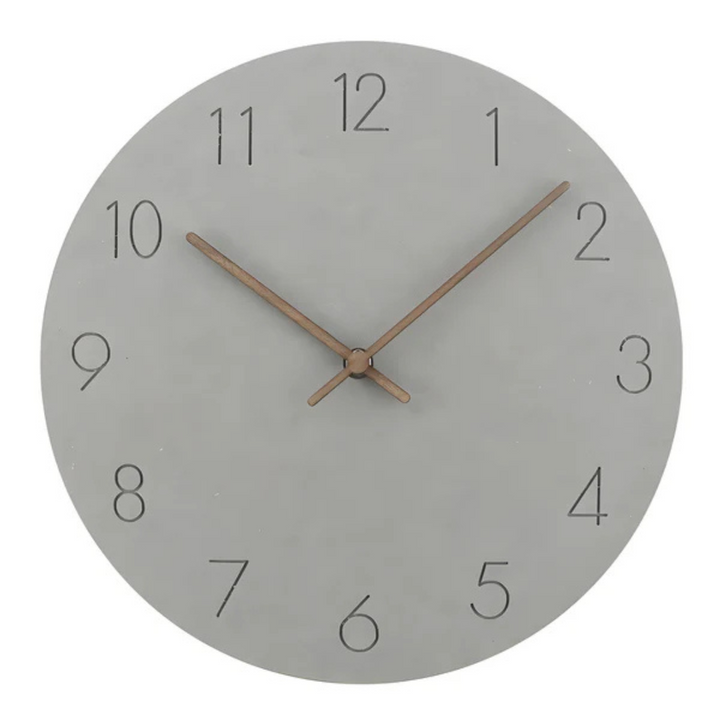 Nork Minimalist Wall Clock | Contemporary Wood Design