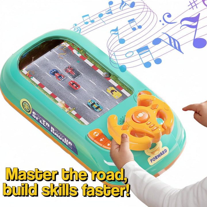 Racing Game Console Interactive Steering Wheel Toy