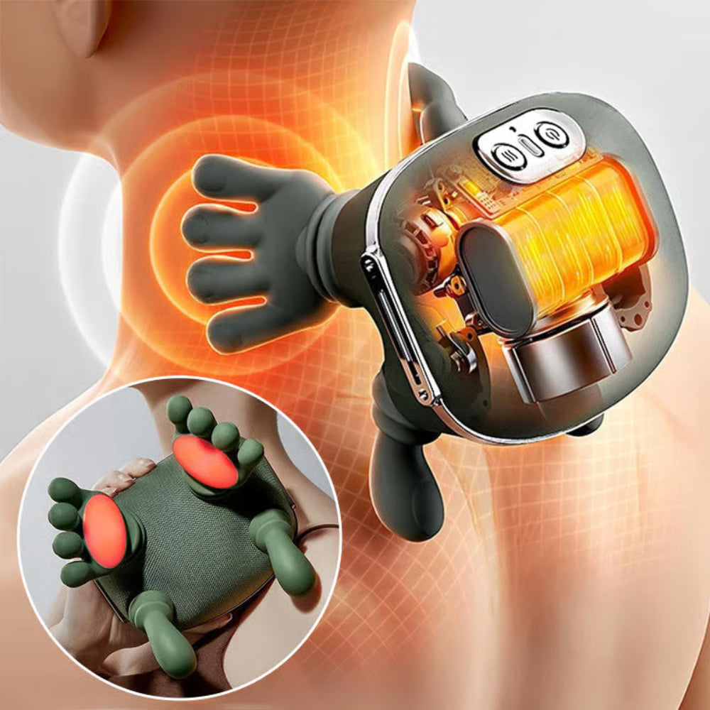 Neck Massager Heated Vibrating Portable Device