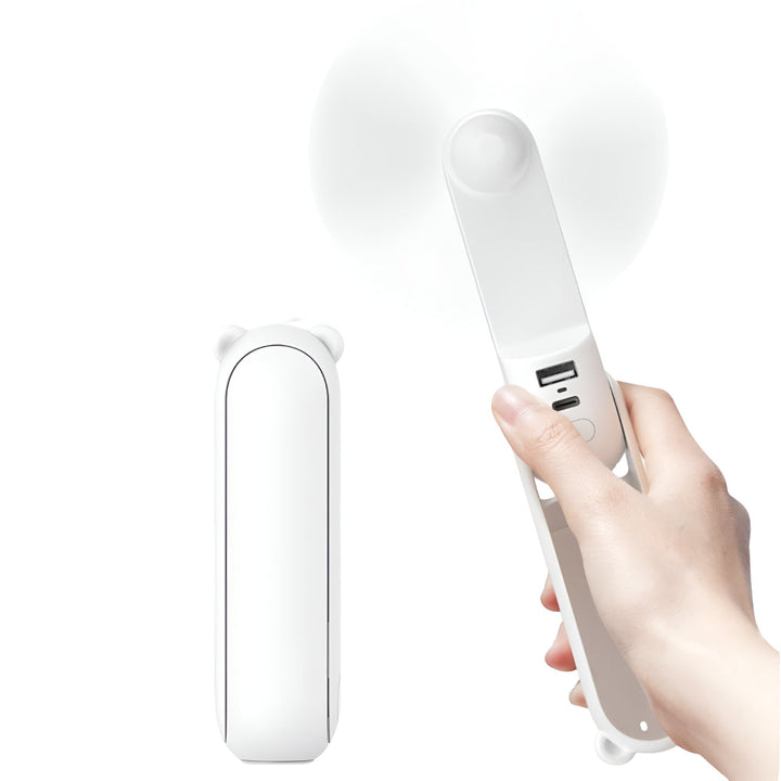 Portable Fan Handheld USB Rechargeable Pocket Cooling Fan