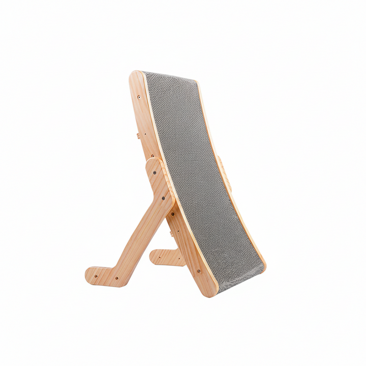 Cat Scratcher Cat Scratching Board Curved Wood Cat Lounge Bed