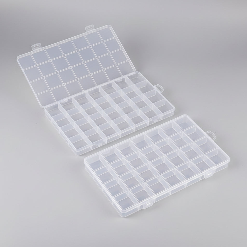 Mothers Day Storage Box Plastic Organizer Case Compartments