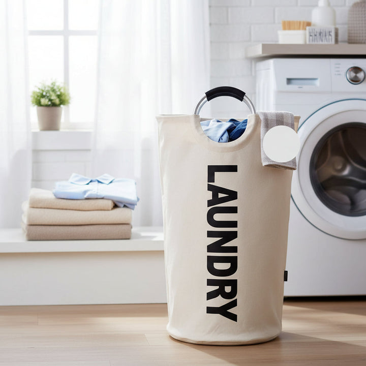 Laundry Hamper Large Foldable Waterproof Fabric Basket
