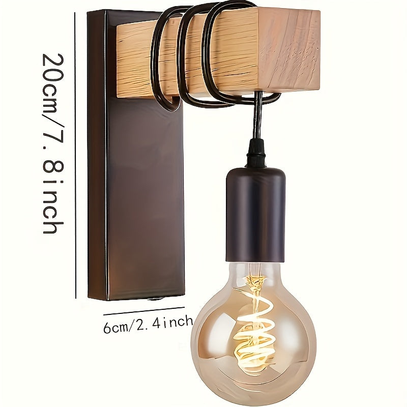 Modern Industrial Wall Sconce | E27 Base &amp; Metal Finish