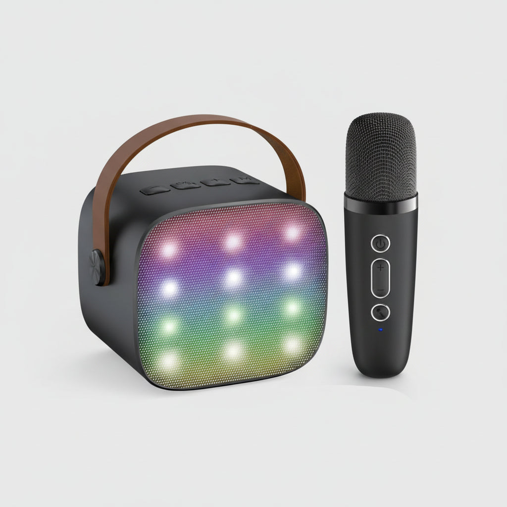 Karaoke Machine Bluetooth Portable Speaker Wireless Microphones
