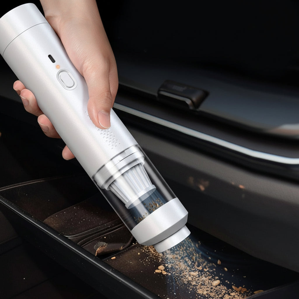 Car Vacuum Handheld Cordless Mini Cleaner Auto Interior