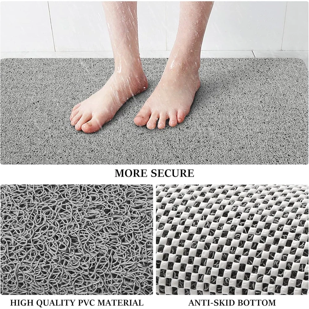 Bath Mat Shower Non Slip Quick Dry Floor Rug