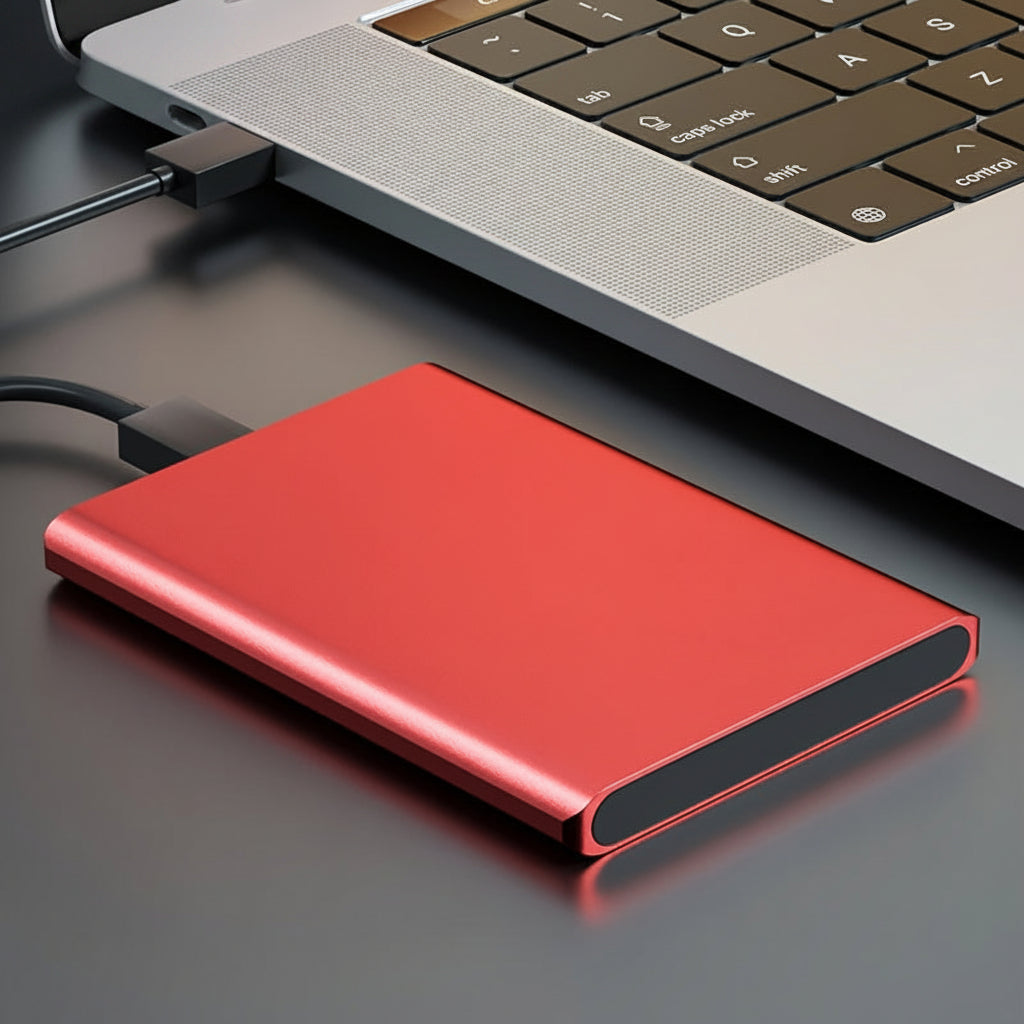 External Hard Drive Portable SSD 320GB USB Slim Laptop Storage