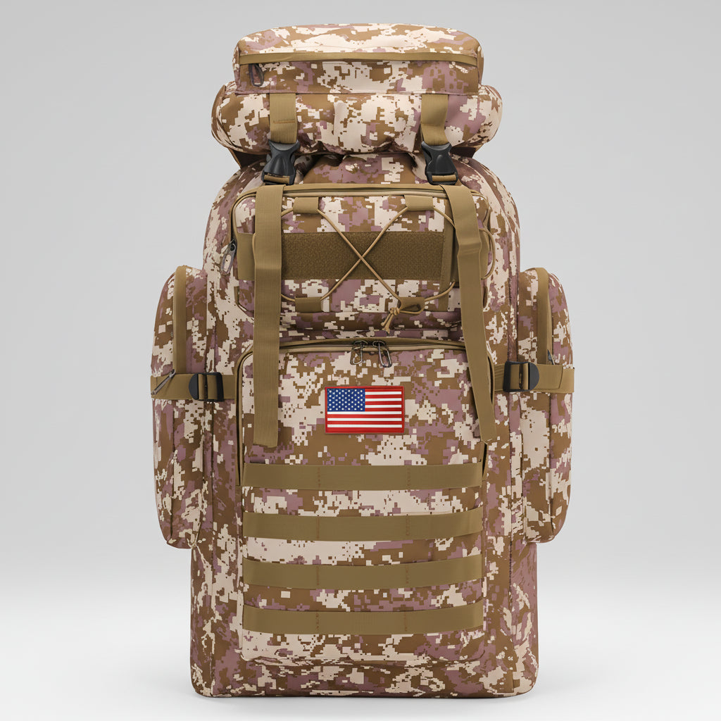 Hiking Backpack Large Capacity Tactical Daypack Outdoor Travel