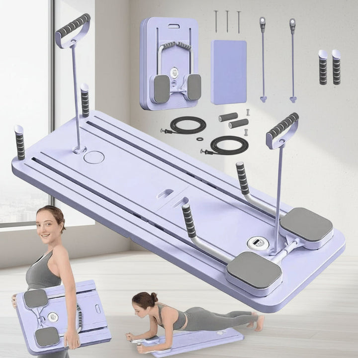Ab Roller Resistance Assisted Flat Core Sneaker Home Workouts