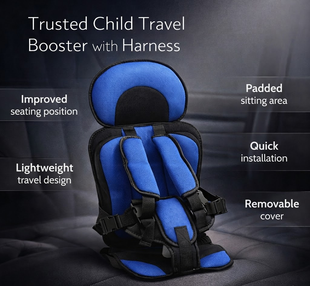 Car Seat Booster Child Safety Travel Cushion Seat