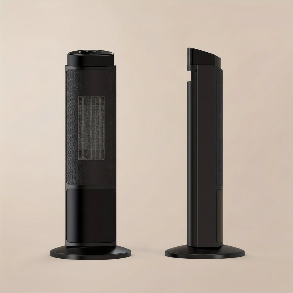 Space Heater Portable Electric Warm Air Blower Remote Control