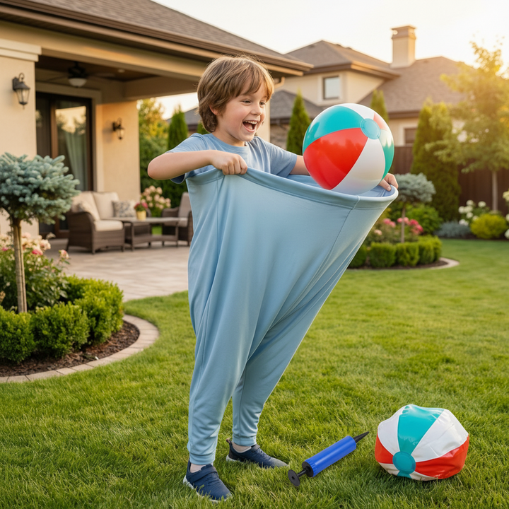 Kids Outdoor Game Ball Catching Pants Fun Family Activity Set