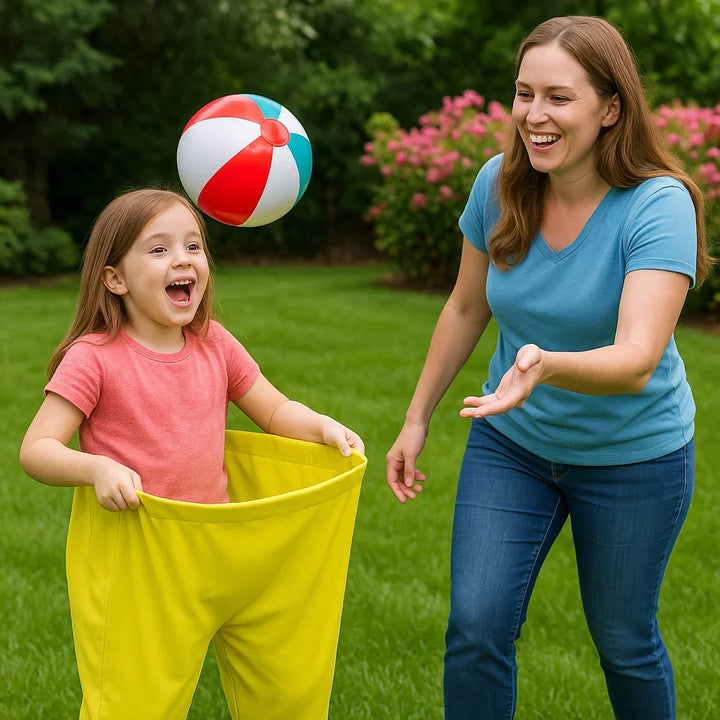 Kids Outdoor Game Ball Catching Pants Fun Family Activity Set