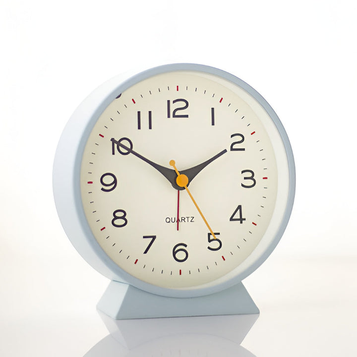 Alarm Clock Silent Quartz Vintage Table Clock
