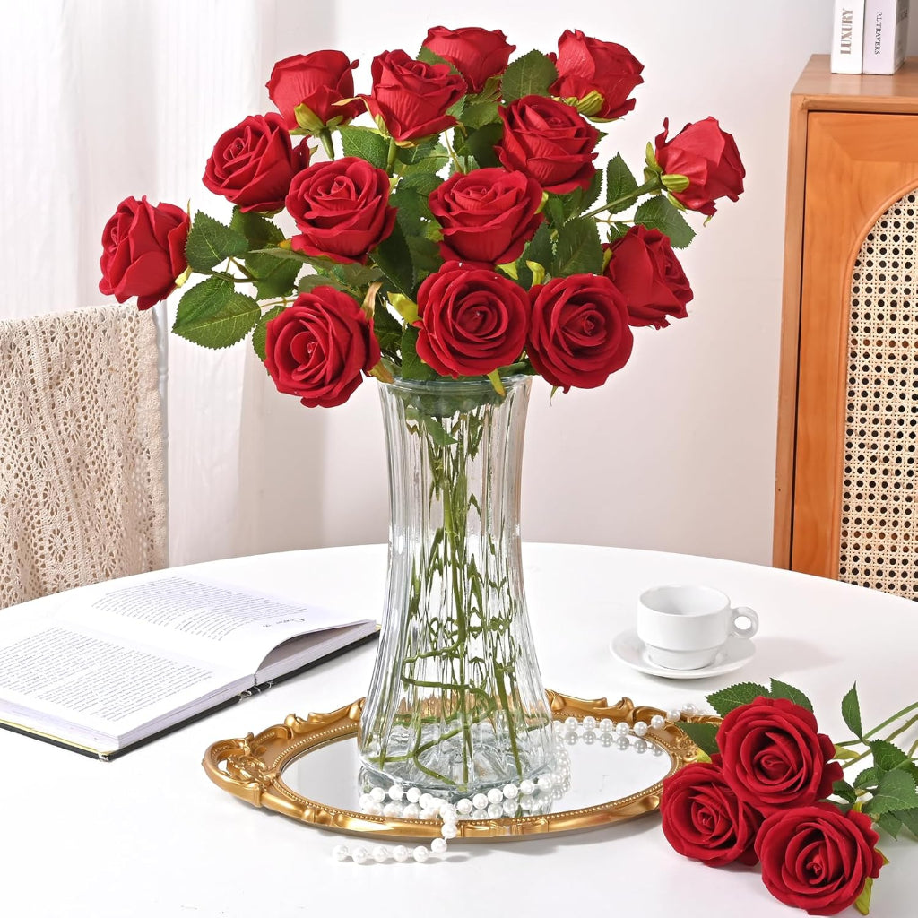 Artificial Flowers Bouquet Mothers Day Gift Wedding Decor Set
