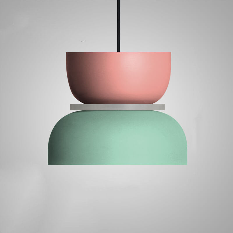 Nordic colorful Macaron Pendant Light | Scandinavian Charm