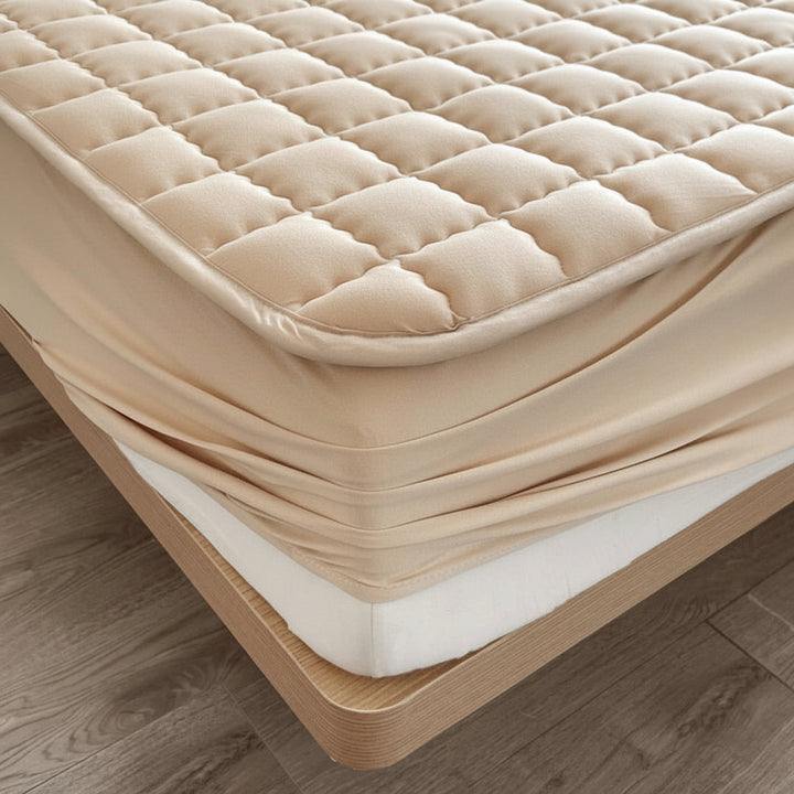 Mattress Protector Waterproof Breathable Soft Fabric Bed Cover
