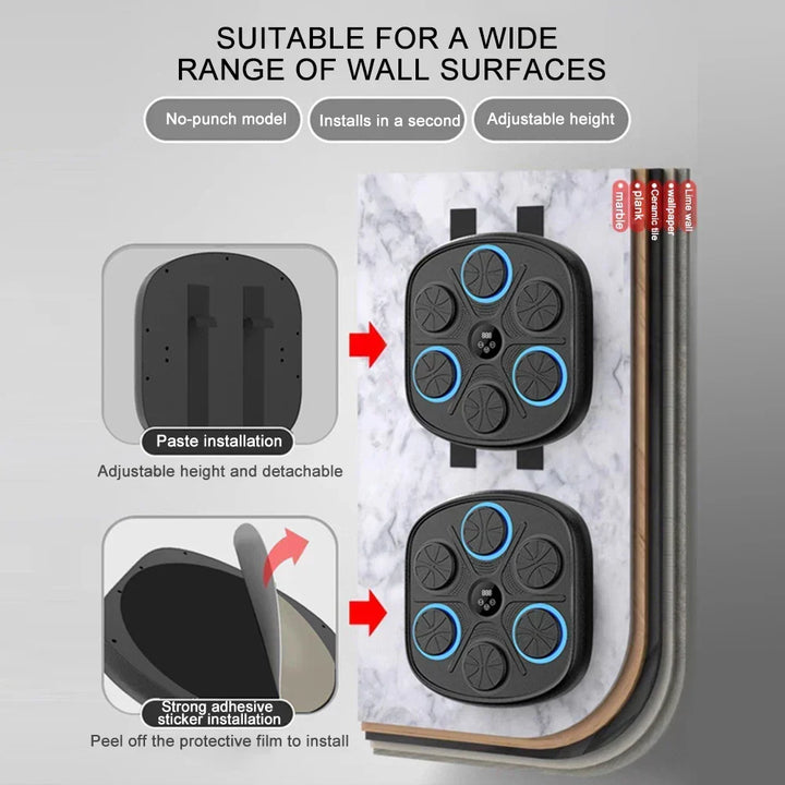 Wall Boxing Sneaker Interactive Reaction Speed Training Pad