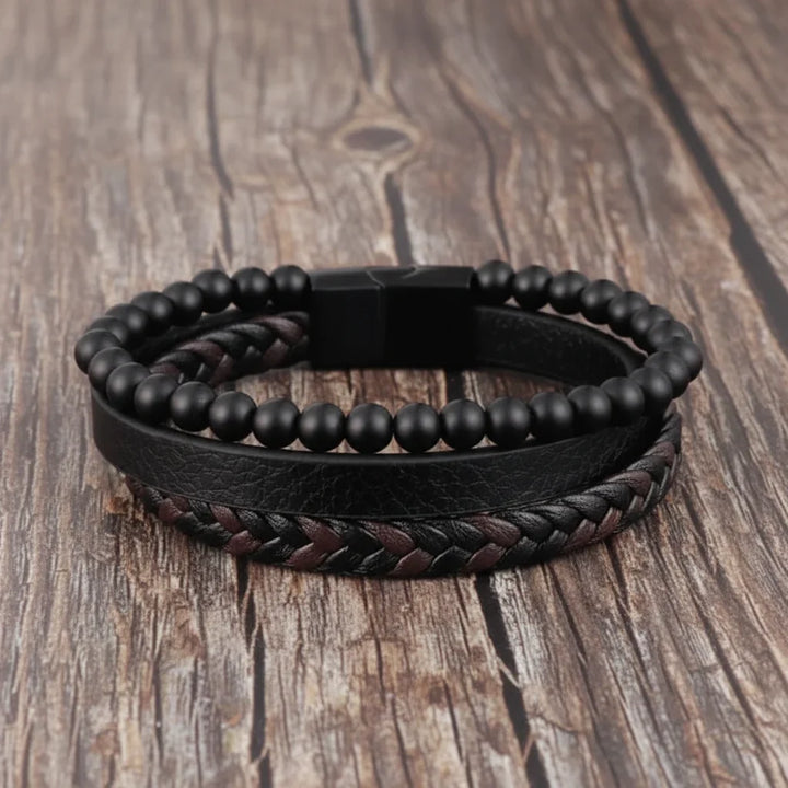 Bracelet Natural Stone Bead Mindfulness Support