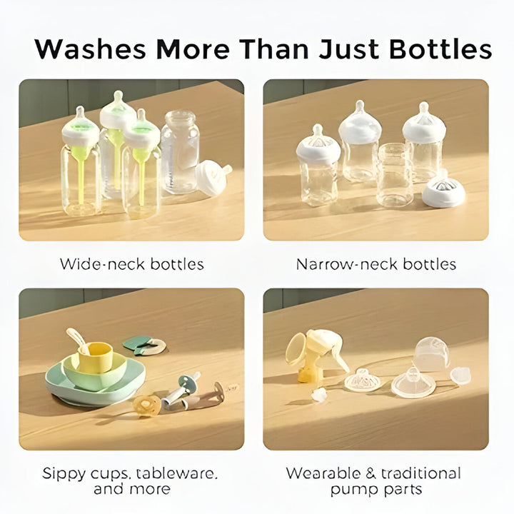 Baby Bottle Washer Countertop Electric Feeding Cleaner
