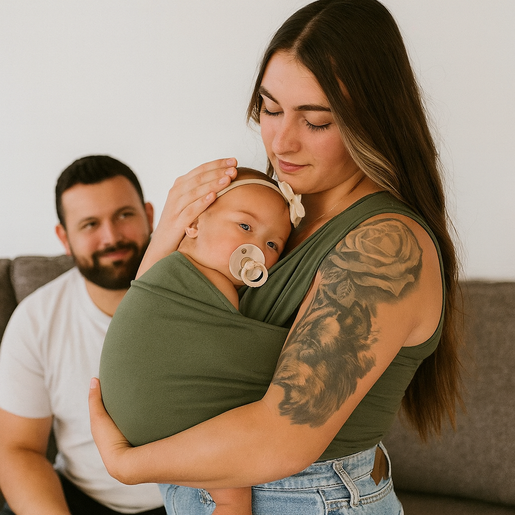 Baby Carrier Stretch Shirt Newborn Wrap Wearable Support Top