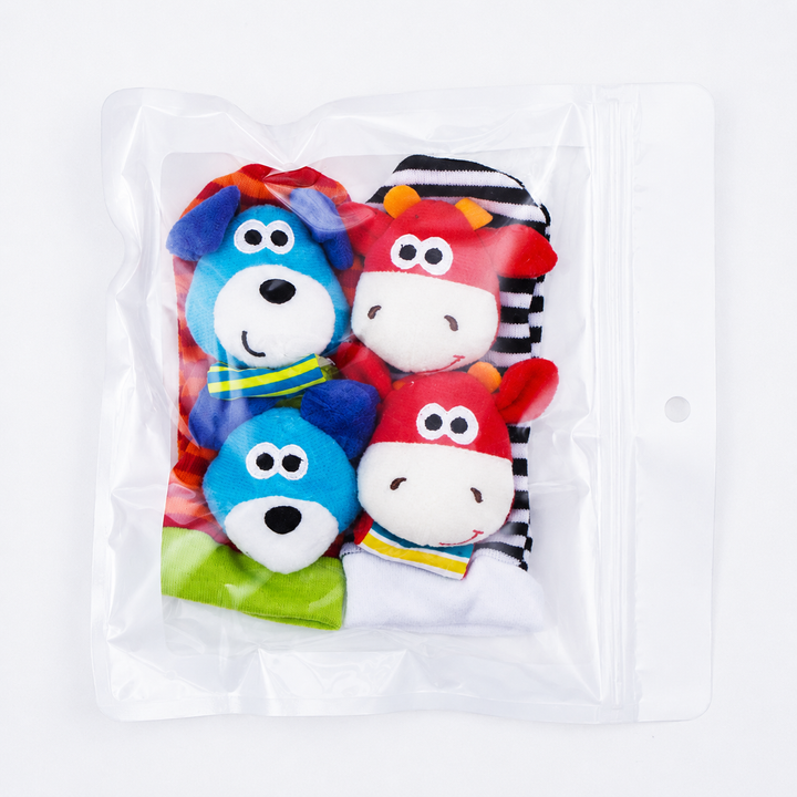 Baby Sensory Socks Plush Baby Socks Wristbands