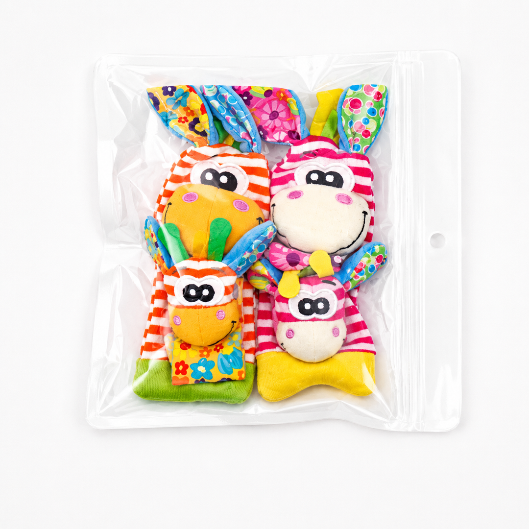 Baby Sensory Socks Plush Baby Socks Wristbands