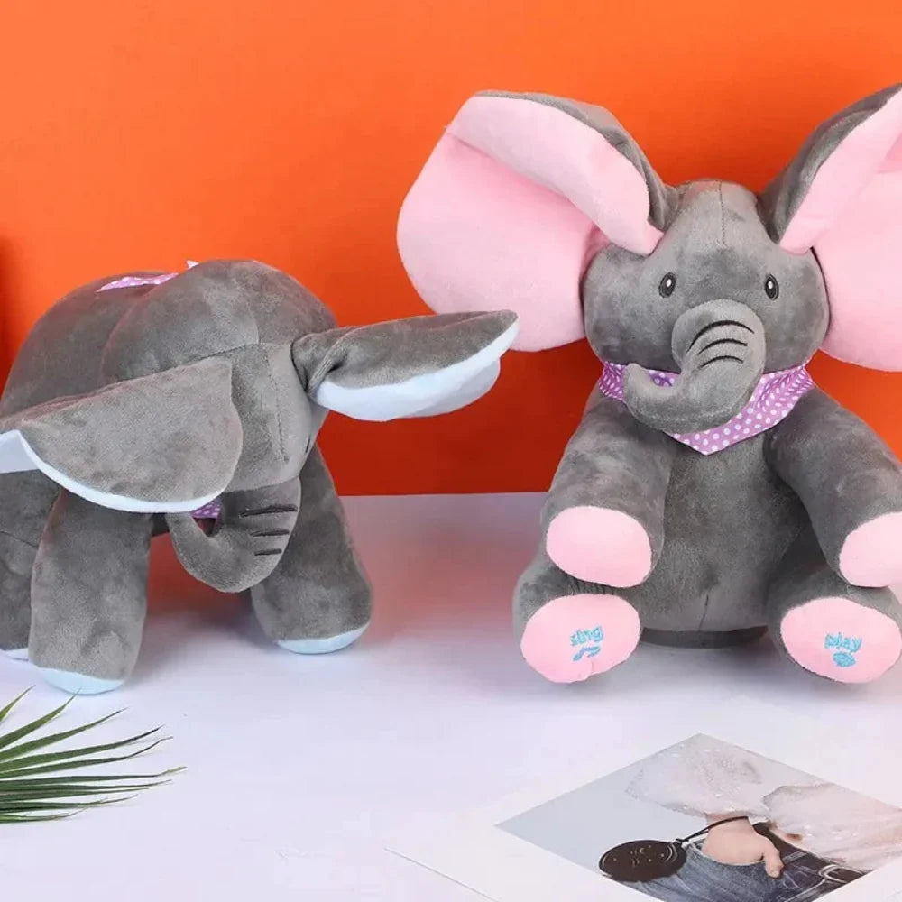 Baby Toy Interactive Elephant Musical Tummy Time Friend