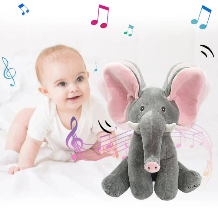Baby Toy Interactive Elephant Musical Tummy Time Friend